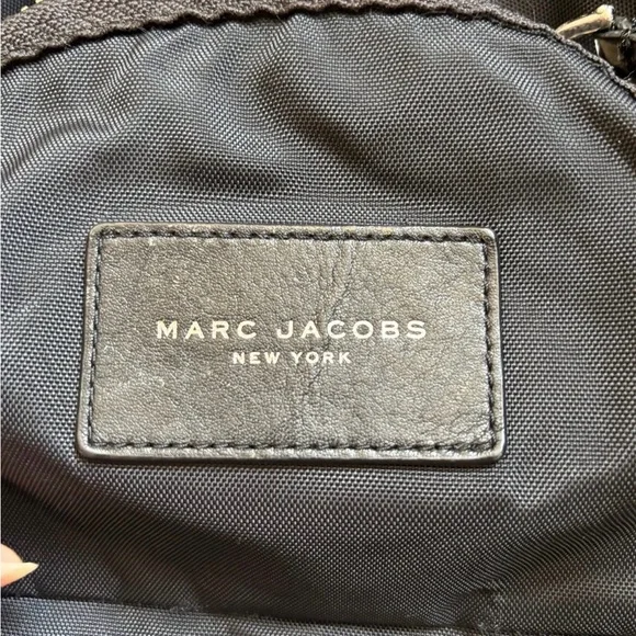 Auth Marc Jacobs Black Nylon Backpack - Picture 3 of 10